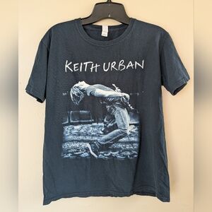 Keith Urban Get Closer 2011 World Tour Concert T-shirt, Black (SIZE SMALL)